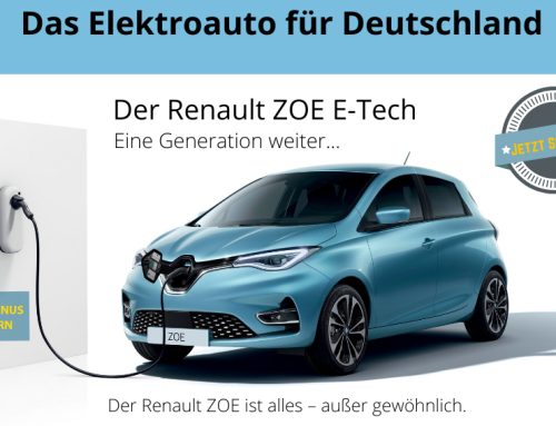 Renault ZOE – 100% elektrisch