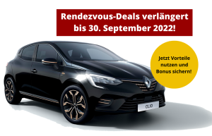 Rendez-vous-Deals bis 30.09.222- Renault Clio-AH Beisswaenger